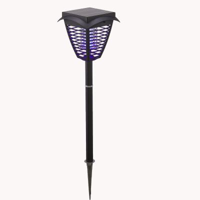 China IP44 Garden Sustainable Modern Energy Saving Waterproof Lithium Battery Led Mosquito Killer Solar UV Lamp for sale