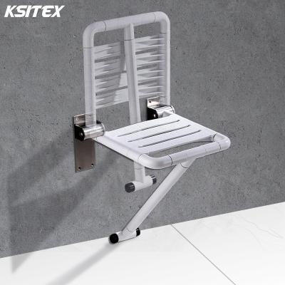 China Supports up to 300 Pounds Wholesale High Quality Shower Stool Stool Bathroom Chair Bath Bench Folding Seat Wall for sale