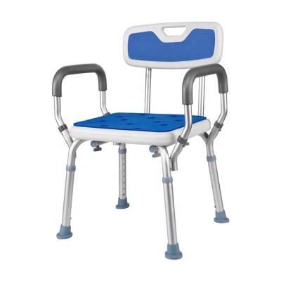 China Ksitex Disabled Aid Bathroom Aluminum Alloy Hot Selling Non-slip Shower Chair For The Elderly for sale