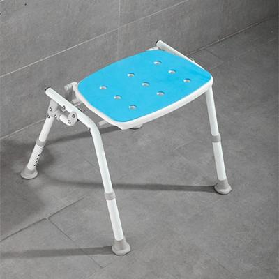 China Hot Selling Plastic Handicapped Ksitex Aid Bathroom Shower Room Chair Stool for sale