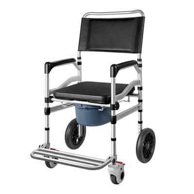 China Hot Selling Ksitex Older Patient Disabled Patient Lift Commode Toilet Transfer Patient Chair for sale