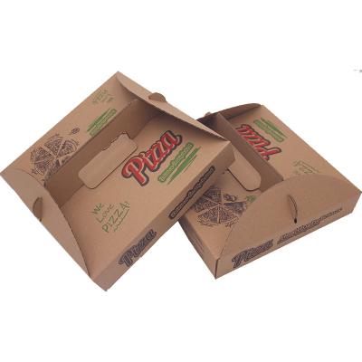 China Beautiful Recycled Biodegradable Eco Friendly Materials Cake Board Packaging Cardboard Pizza Box for sale