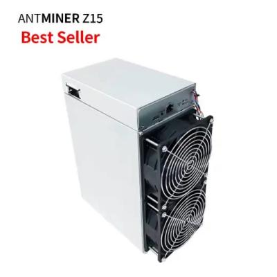 Κίνα ανθρακωρύχος Zencash αλγορίθμου 1510W Bitmain Antminer Z15 420K Equihash προς πώληση