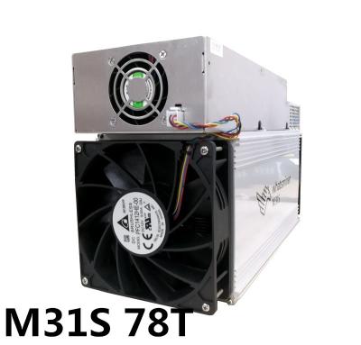 China minero Machine 78T Asic Whatsminer M31S de 3340W Cryptocurrency en venta