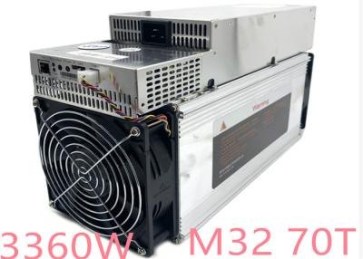 Κίνα μηχανή 70Ο Asic Whatsminer M32 ανθρακωρύχων 3360W Cryptocurrency προς πώληση