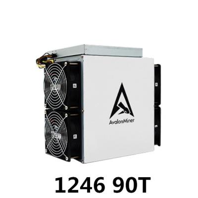 China 3420W Avalon Bitcoin Miner BSV BCH BTC Canaan Avalon 1246 90TH for sale