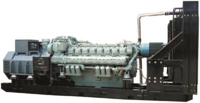 China 1200kW geluiddichte Aardgasgenerator Te koop