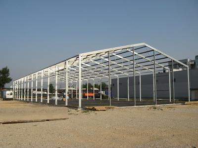 China Anti Seismic PRS Beam Galvanized Prefab Steel Warehouse for sale