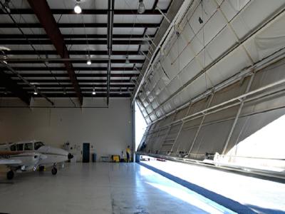 China Sliding Door Anti Corrosion Steel Structure Hangar for sale