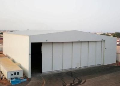 China Prefab Welding Gable Symmetrical Steel Structure Hangar for sale