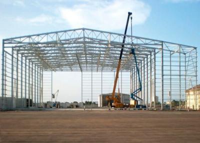 China Bolt Connection Large Span Steel Structure Hangar for sale