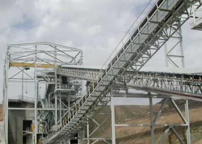 China Mining Industry Belt Conveyor Structure / Prefabricated Steel Structures Anti Seismic for sale