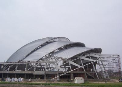 China Geprefabriceerd van de de Bundelsstructuur van de Staalpijp het Dakwerkgymnasium dat Anti Seismisch bouwt Te koop