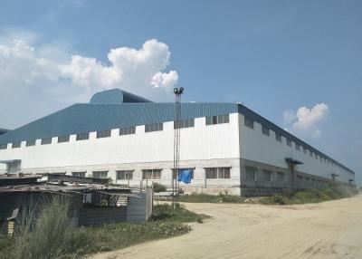 Chine Grand bâtiment d'atelier en métal de bâtiments d'atelier de garage avec le rez-de-chaussée en béton à vendre