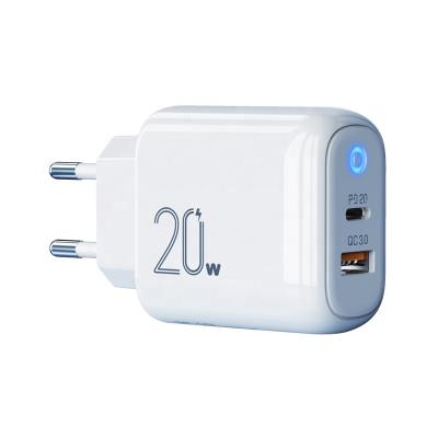 China Quick Charge 3.0 New Arrival QC PD Charger 20W USB Type C USB Mobile Phone And Tablet Phone Fast Charger for sale