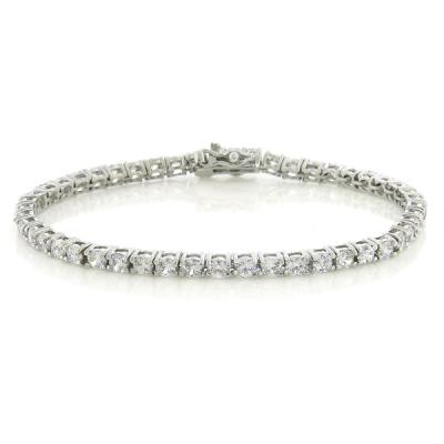 China Xuanhuang Jewelry CLASSIC Hot Sale 925 Sterling Silver Zircon Tennis Bracelets for sale