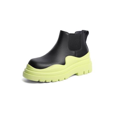 China Lit Chelsea Boots For Women Women Thick Soled Waterproof Chelsea Boot for sale