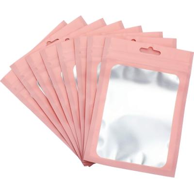 China OEM New Style Factory Supply Ziplock Packaging Phone Case Clear Plastic Bag Moistureproof White Opp Bag Ziplock Bag With Punch Hole Bikini Zipper Bags for sale