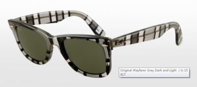 China LAYBONE Wayfarer Sunglasses Cheap RB1084 Grey Dark and Light Frame for sale