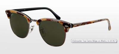 China G - 15 XLT-Linse verringert, Sonnenbrille RB3016 1068 zu schielen LAYBONE Clubmaster zu verkaufen