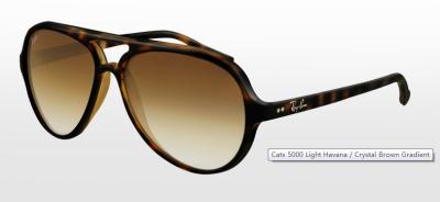 China Anti Glare Light Havana Frame Oversized Cat Eye Sunglasses RB4125 - 10 710 / 51 Cats 5000 for sale