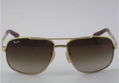 China RB3456E 001/13 Gold Frame LAYBONE Caravan Metal Sunglasses With Brown Gradient Lens for sale