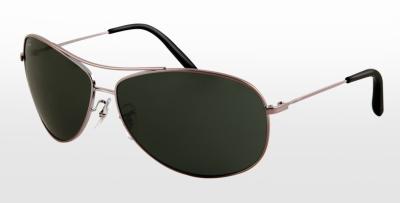 China RB3454E 004/71 Gunmetal Frame Caravan Metal Sunglasses With Green Rectangular Lens for sale