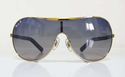 China New Release Metal LAYBONE Caravan Sunglasses With Gradient Blue Lens RB3455E 001/5D for sale