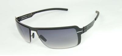 China IC Berlin Hashim Fashion Brand Names Sunglasses Classic Chrome Dark Grey Grad Frame for sale