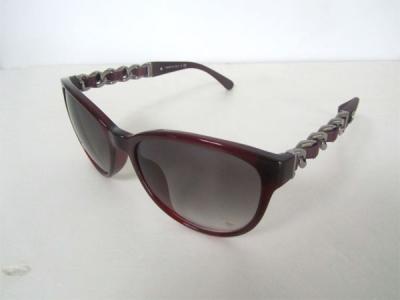 China CH5215Q Channel sun glasses In Wine mix Silver Frame 57mm size for international models for sale