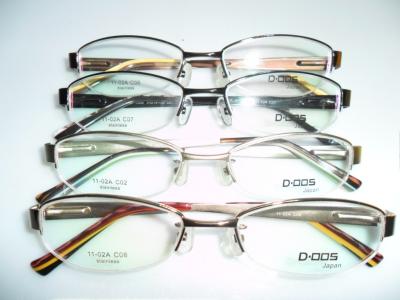 China Acetate half rim acetate optical frames for women with multi-color for sale