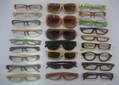 China New fashion light weight bamboo handmade eyeglasses at factory price for sale