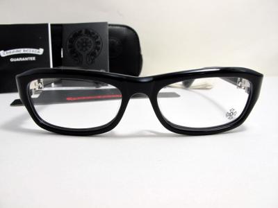 China Chrome hearts Fish mitten-a Frames in black and tortoise with 56-14-132mm size for sale