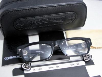 China Fashion Black Chrome Hearts Frames DRILLED BK With Factory Price for sale