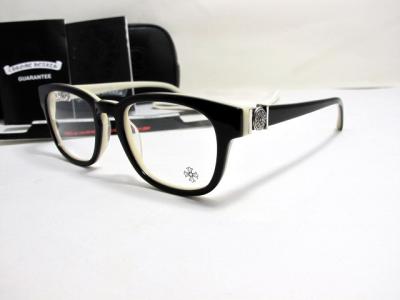 China Full-rim Black Chrome Hearts Frames DRILLED BT for International Models, Vacation for sale