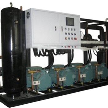 China Retail 160HP Parallel Condensing Units With 4 PCS 6FE-44 Semi-Hermetic Compressor for sale