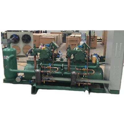 China Condensing Machinery Repair Shops Multi-Compressor Parallel Unit With 40HP Screw Compressors for sale