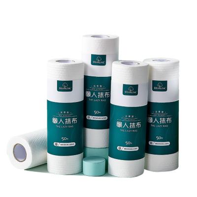 China Home cleaning cloth for kitchen lazy wipes/rags for home using Wet and dry wiping cloth for sale