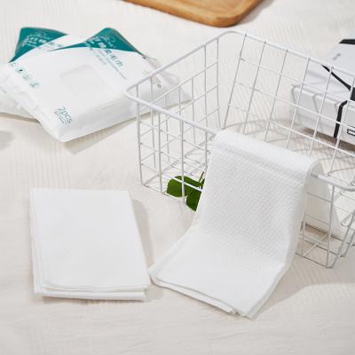 中国 Child-Proof Travel use portable towel cotton viscose one time use disposable salon towels for spa 販売のため