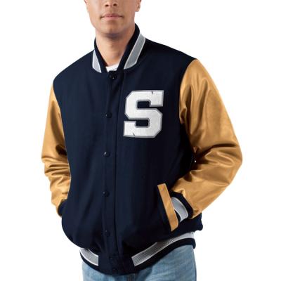 China Wholesale QUICK DRY Baseball Varsity Jackets Leather Letterman Jacket 2021 For Man for sale