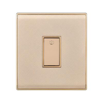 China Multipurpose Non-Standard Pakistan English Socket Panel Switch Household Electric Switch Button Hotel Family General 1gang1way for sale