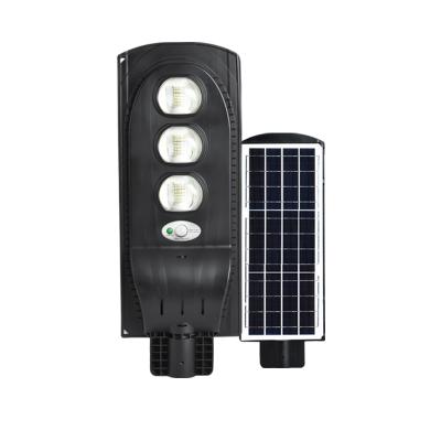 China ROAD garden outdoor IP 65 SMD 50W 100w 150w waterproof motion sensor all in one led solar street light, led solar street light for sale