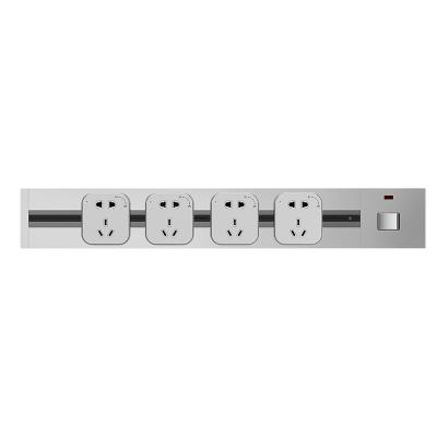 China With Wireway 750mm Wall Mounted Wireless Electrical Orbital USB Ports FIKO USB Ports Adapters Wall Mounted Gray Silver Champagne Black Flexible Outlet for sale