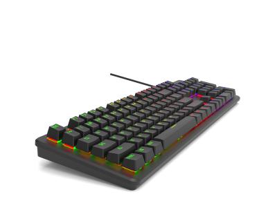 China Victory-lock Multimedia 104 Key Keyboard RGB Normal Set Switches Mechanical Keyboards for sale