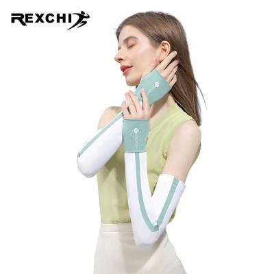 China REXCHI HB30 Breathable High Quality Sports Arm Stretch Cooling Sleeves Cover Golf Fishing Driving Arm Sleeve Sun Protection for sale