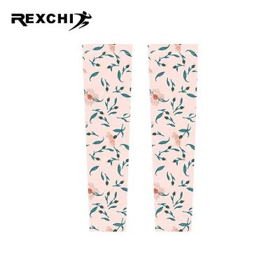 China REXCHI HB29 Sun High Quality Elastic Ice Silk Sleeve Compression Breathable Pad Protect Arm Welding Sleeve for sale