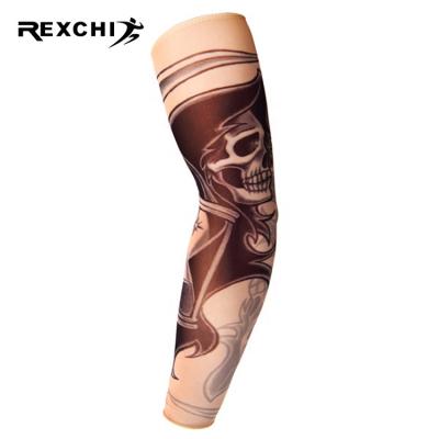 China REXCHI TS Breathable Tattoo Arm Men Women Sleeves Professional UV Protection Basketball Breathable Thin Arm Sleeves for sale