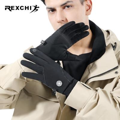 China REXCHI DB56 Winter Sports Hot Sale Outdoor Cycling Waterproof Windproof Touch Screen Long Cycling Gloves for sale