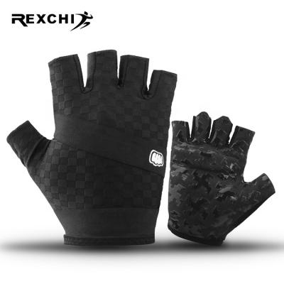 China REXCHI MTQT04 Fingerless Unisex Motorcycle Motocross Shock Fitness Cycle Riding Gloves Tactical Unisex Racing Racing Half for sale