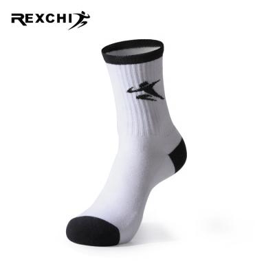 China REXCHI XWZ07 Breathable Popular Design Custom Printing Outdoor Sports Cycling Sun Protection Sports Socks for sale